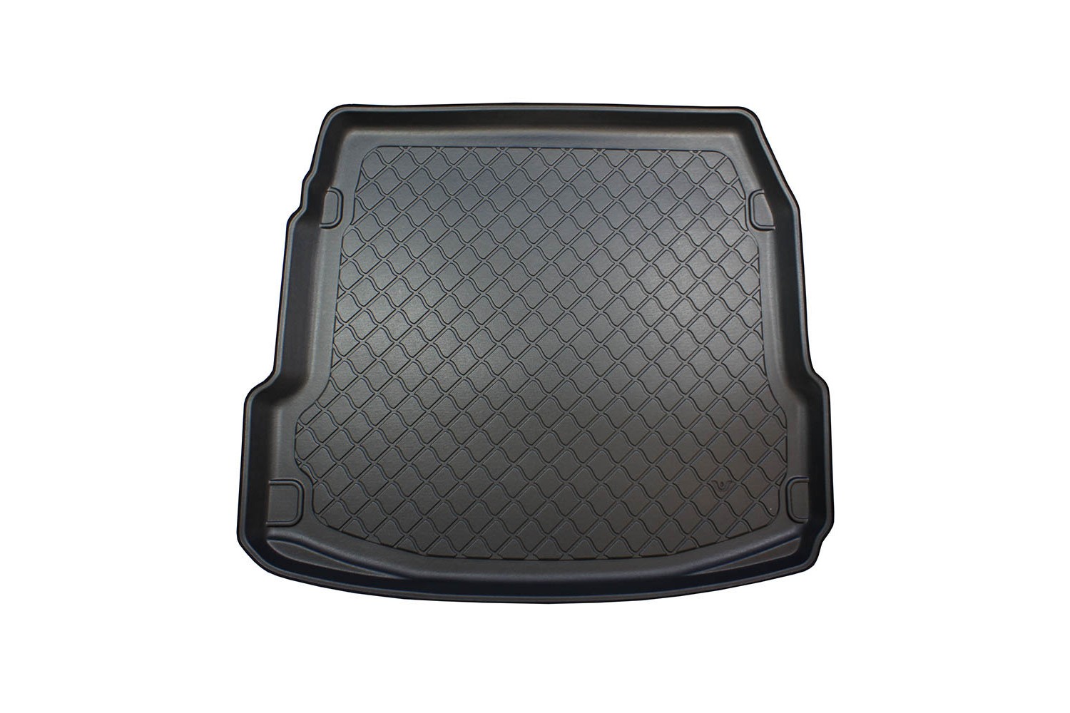 Tapis de coffre convient à Audi A8 (D4) 2013-2017 4 portes tricorps Guardliner antidérapant PE/TPE caoutchouc