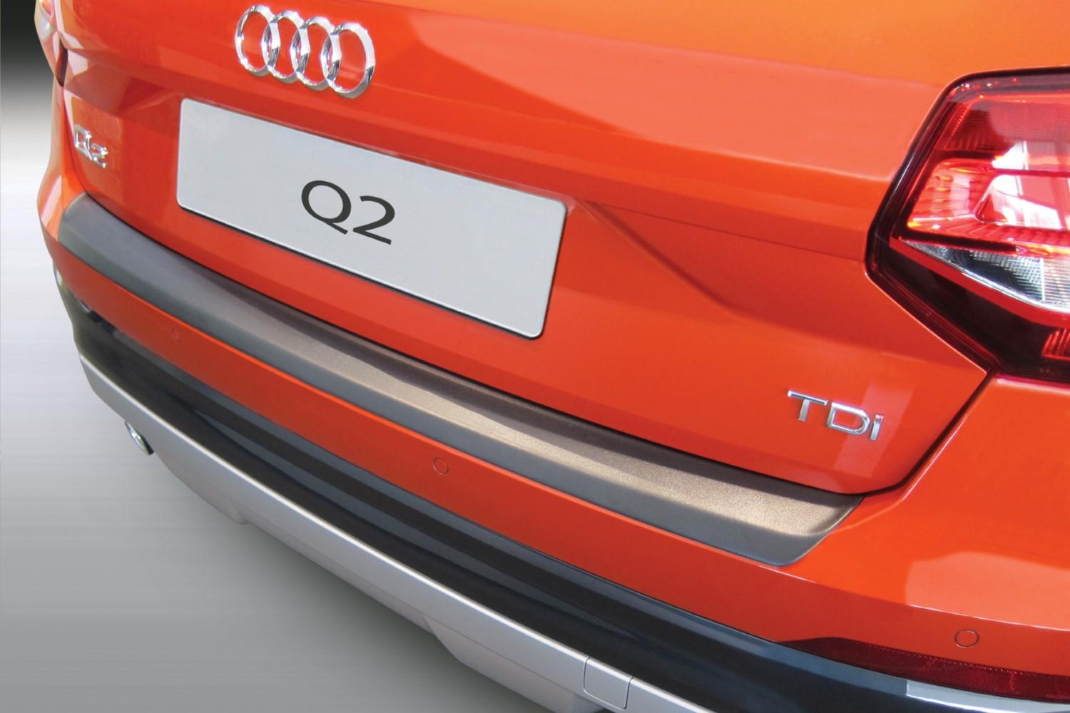 Bumperbeschermer Audi Q2 (GA) 2016-2020 ABS - matzwart