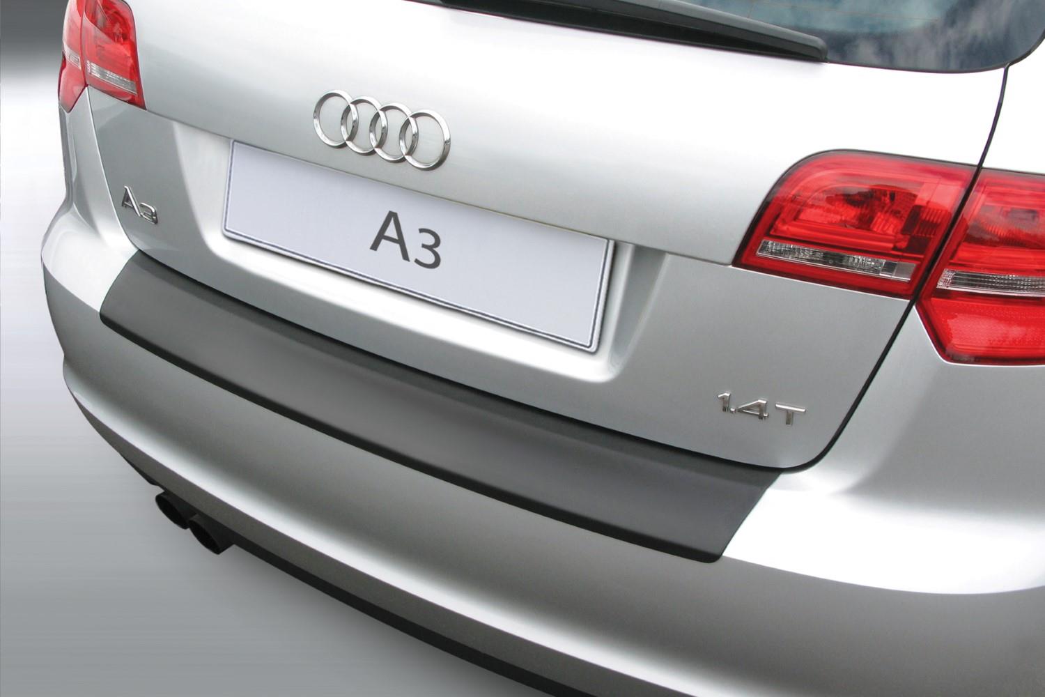 Ladekantenschutz Audi A3 Sportback (8P) 2008-2012 5-Türer Schrägheck ABS - Mattschwarz