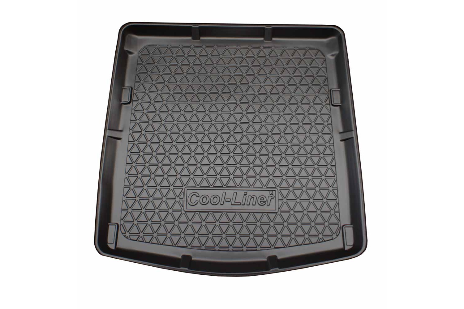Tapis de coffre convient à Audi A4 (B8) 2008-2015 4 portes tricorps Cool Liner antidérapant PE/TPE caoutchouc