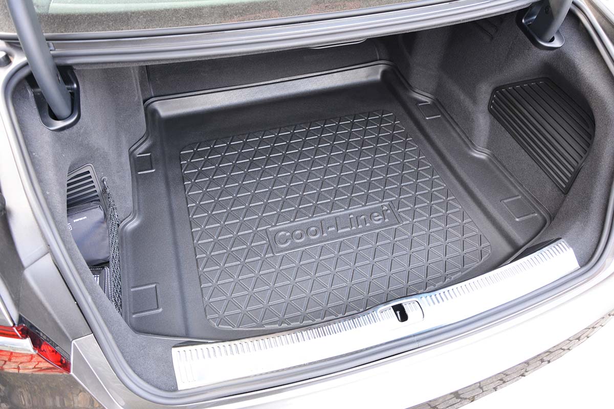 Boot mat Audi A8 (D5) 2017-present 4-door saloon Cool Liner anti slip PE/TPE rubber