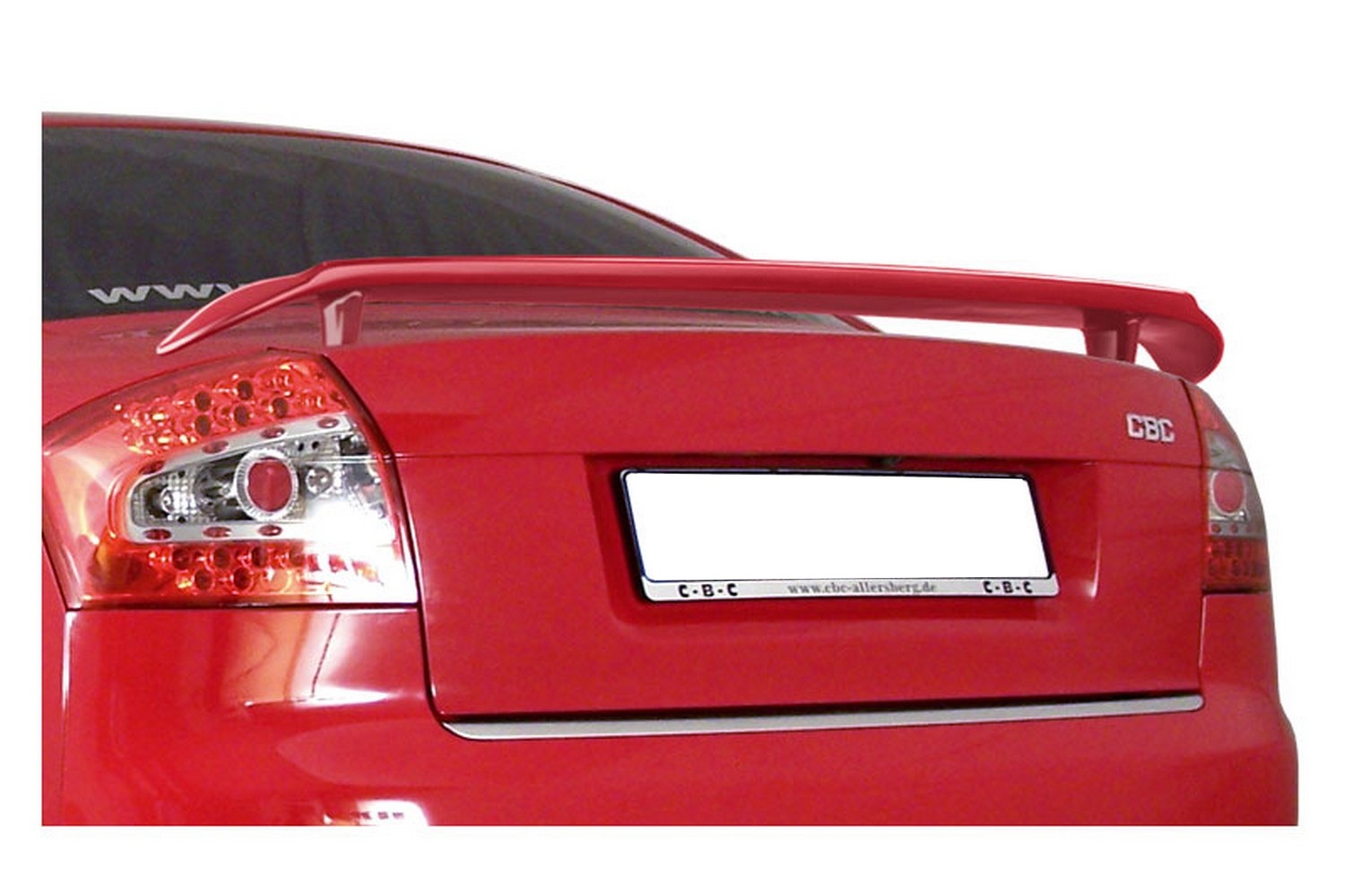 Boot spoiler Audi A4 (B6) 2001-2004 4-door saloon