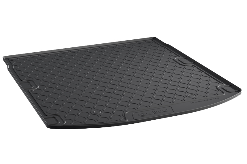Kofferbakmat geschikt voor Audi A4 (B9) 2015-heden 4-deurs sedan anti-slip Rubbasol rubber