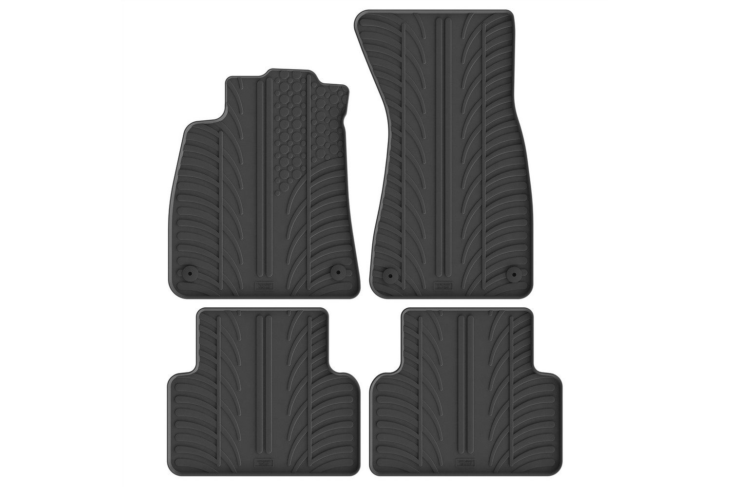 Automatten geschikt voor Audi Q5 (GU) 2024-heden Rubbasol rubber