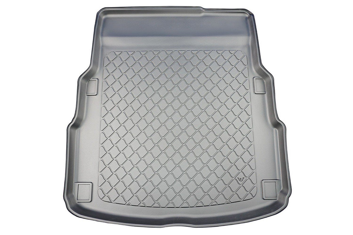 Tapis de coffre convient à Audi A8 (D5) 2017-présent 4 portes tricorps Guardliner antidérapant PE/TPE caoutchouc