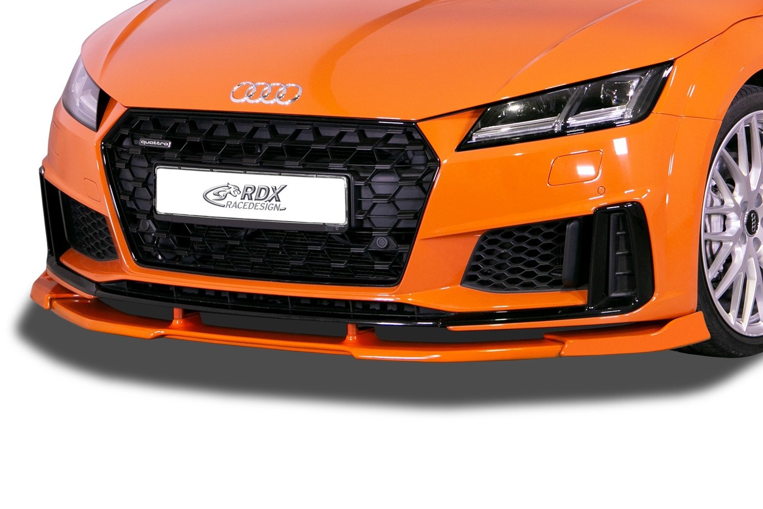 Front spoiler suitable for Audi TT (8S) 2018-present Vario-X PU