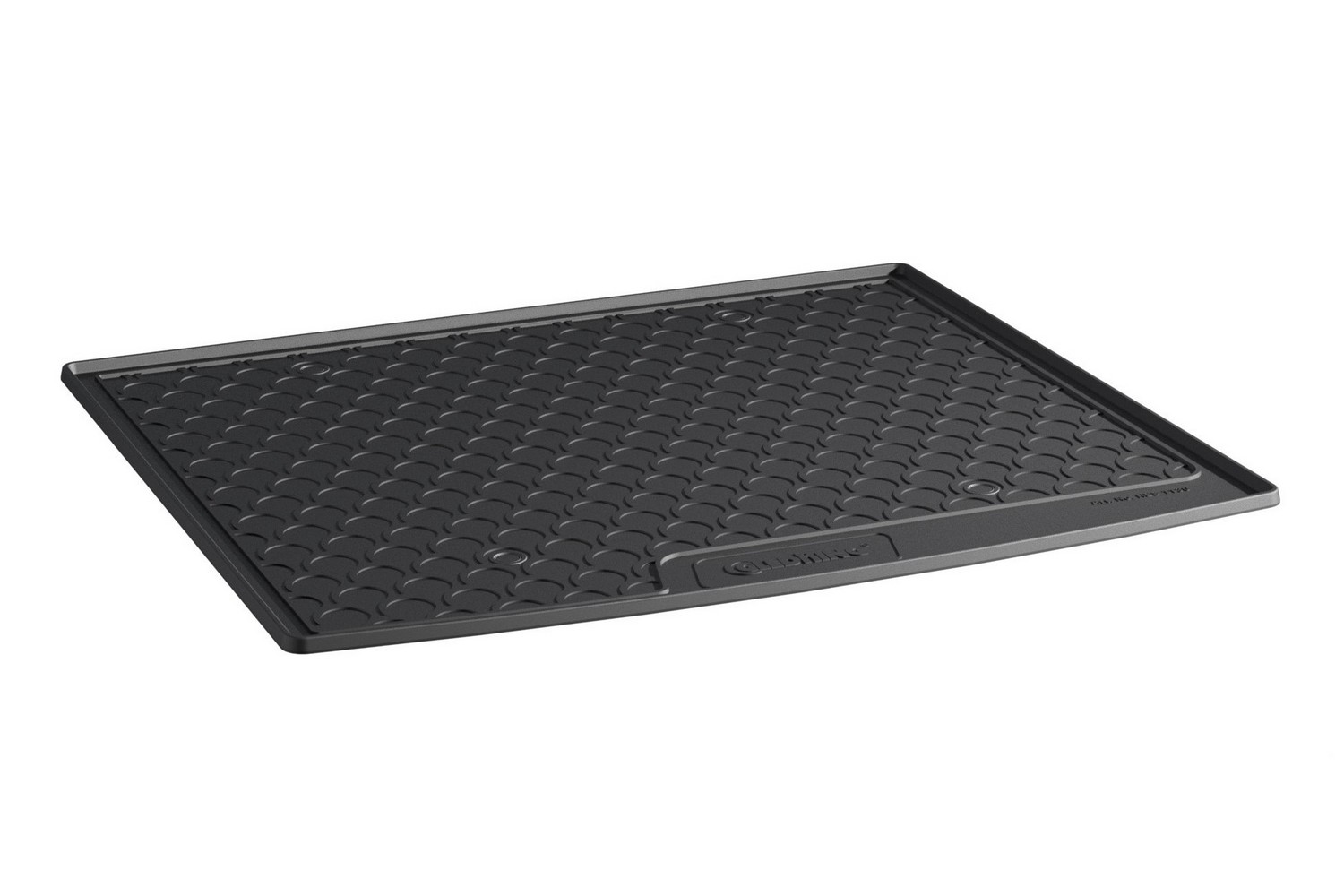 Boot mat suitable for Audi Q3 (FJ) 2025-present anti slip Rubbasol rubber (2)