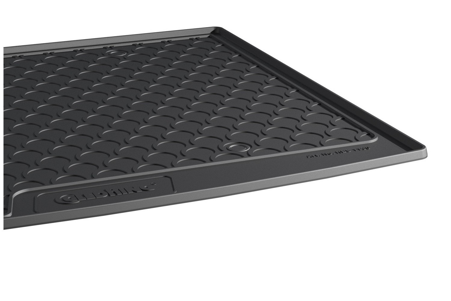 Boot mat suitable for Audi Q3 (FJ) 2025-present anti slip Rubbasol rubber (3)