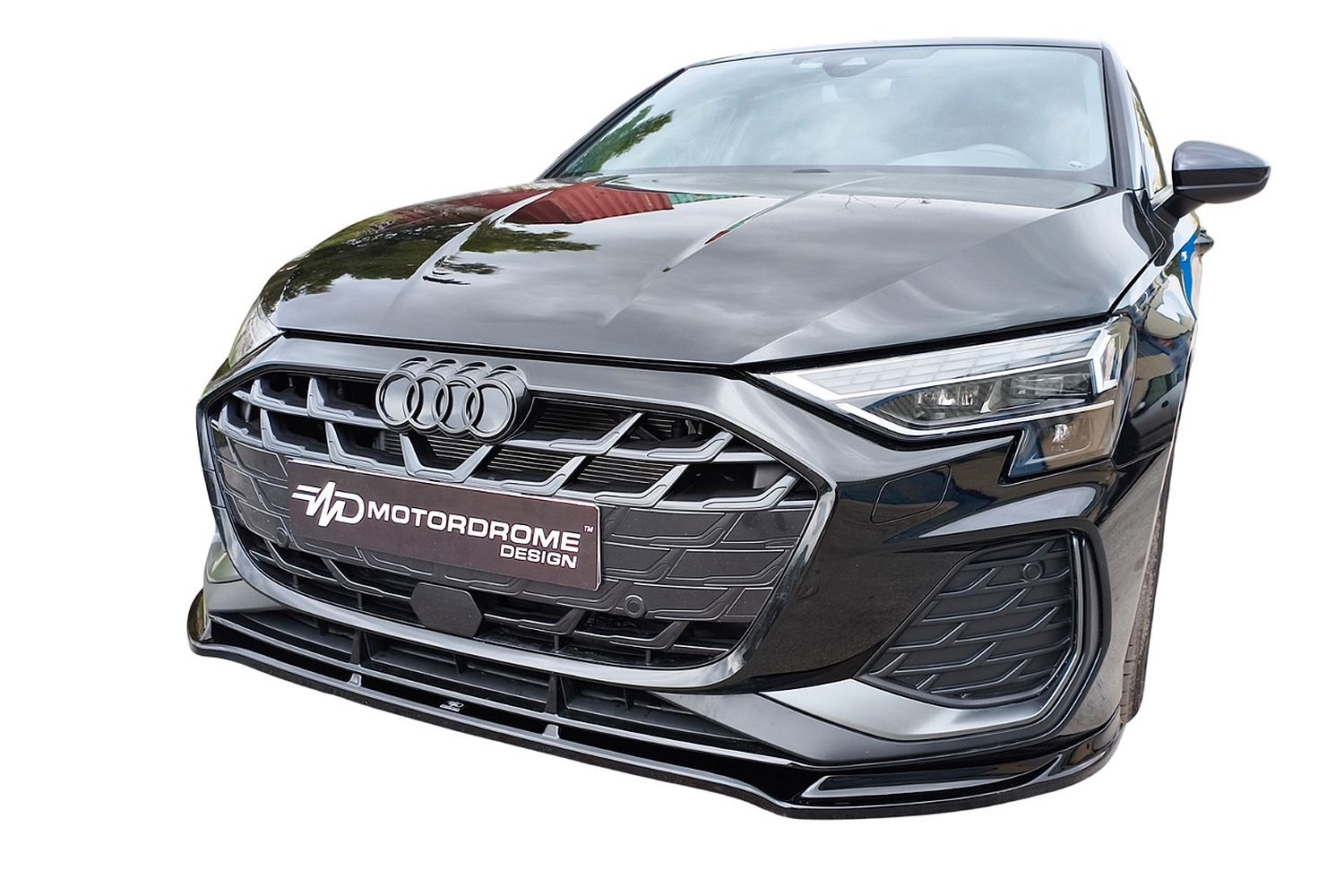 Frontspoiler passend f&uuml;r Audi A3 Limousine (8Y) 2020-heute 4-T&uuml;rer Limousine ABS