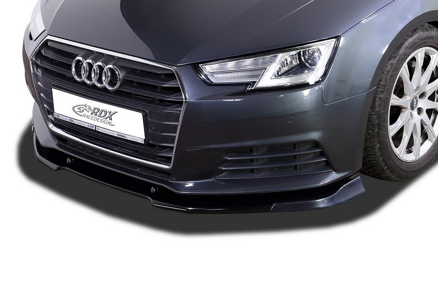 Voorspoiler geschikt voor Audi A4 Avant (B9) 2015-2019 wagon Vario-X PU