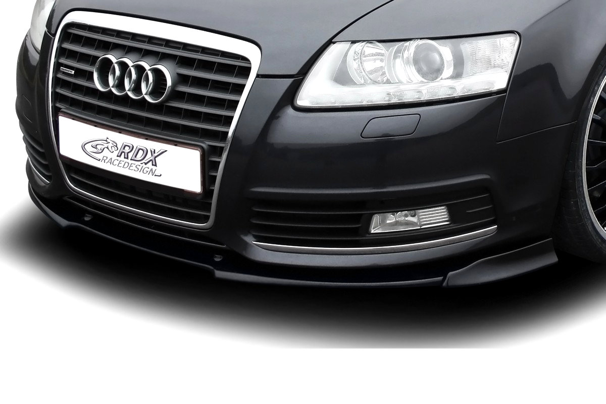 Voorspoiler geschikt voor Audi A6 (C6) 2008-2011 4-deurs sedan Vario-X PU