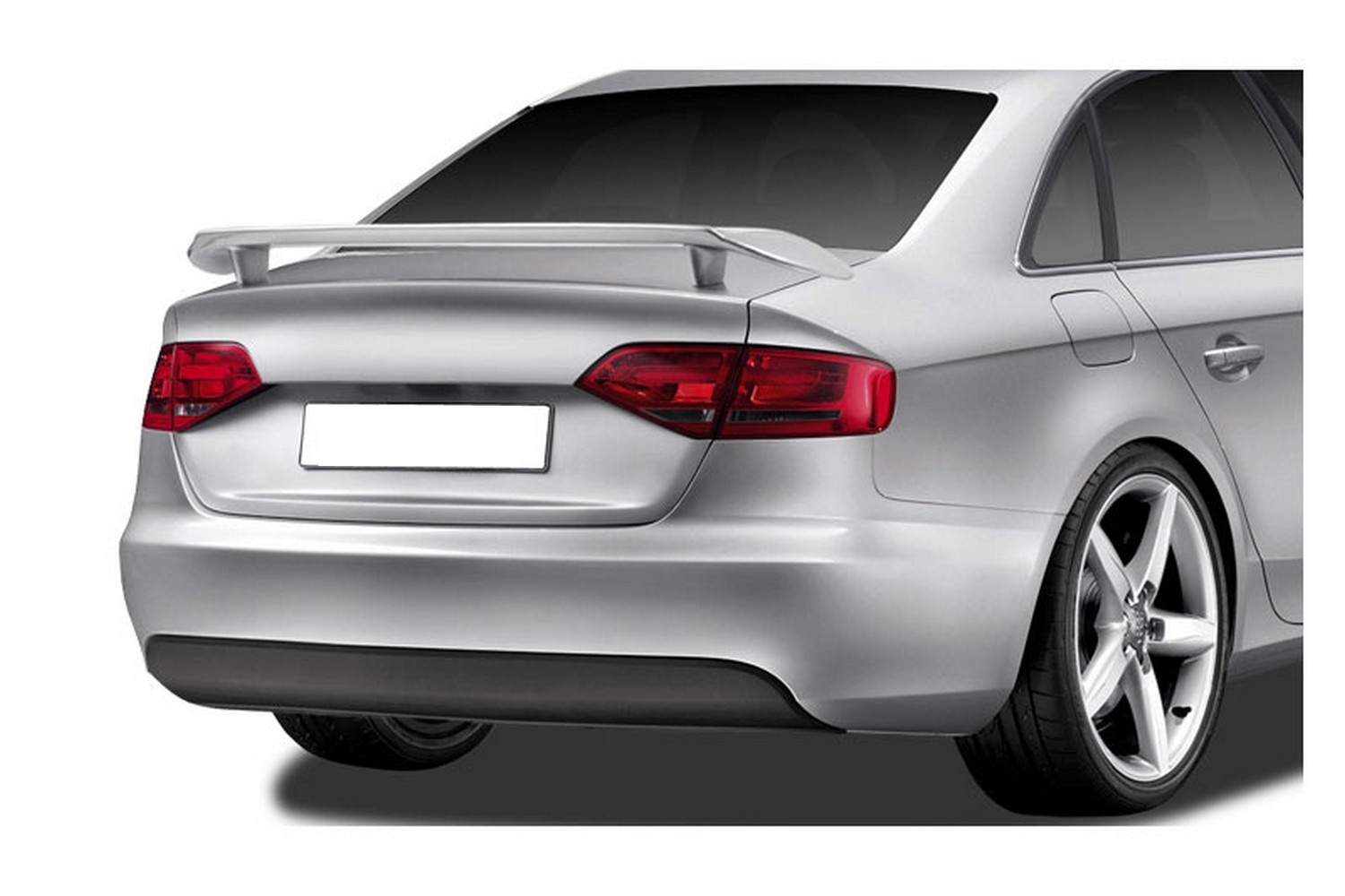 Boot spoiler Audi A4 (B8) PU