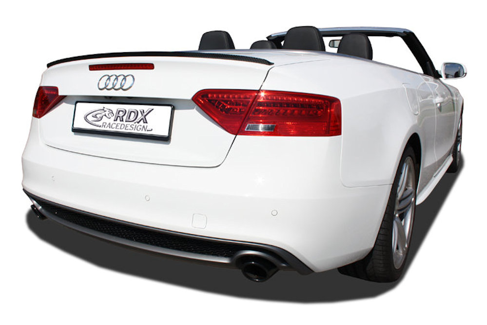 Boot spoiler lip suitable for Audi A5 Sportback (8TA) 2009-2016 5-door hatchback