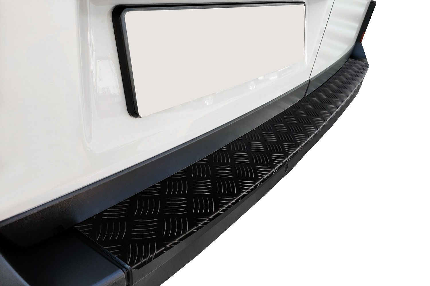 Bumperbeschermer Dacia Duster II 2018-2024 aluminium traanplaat mat zwart