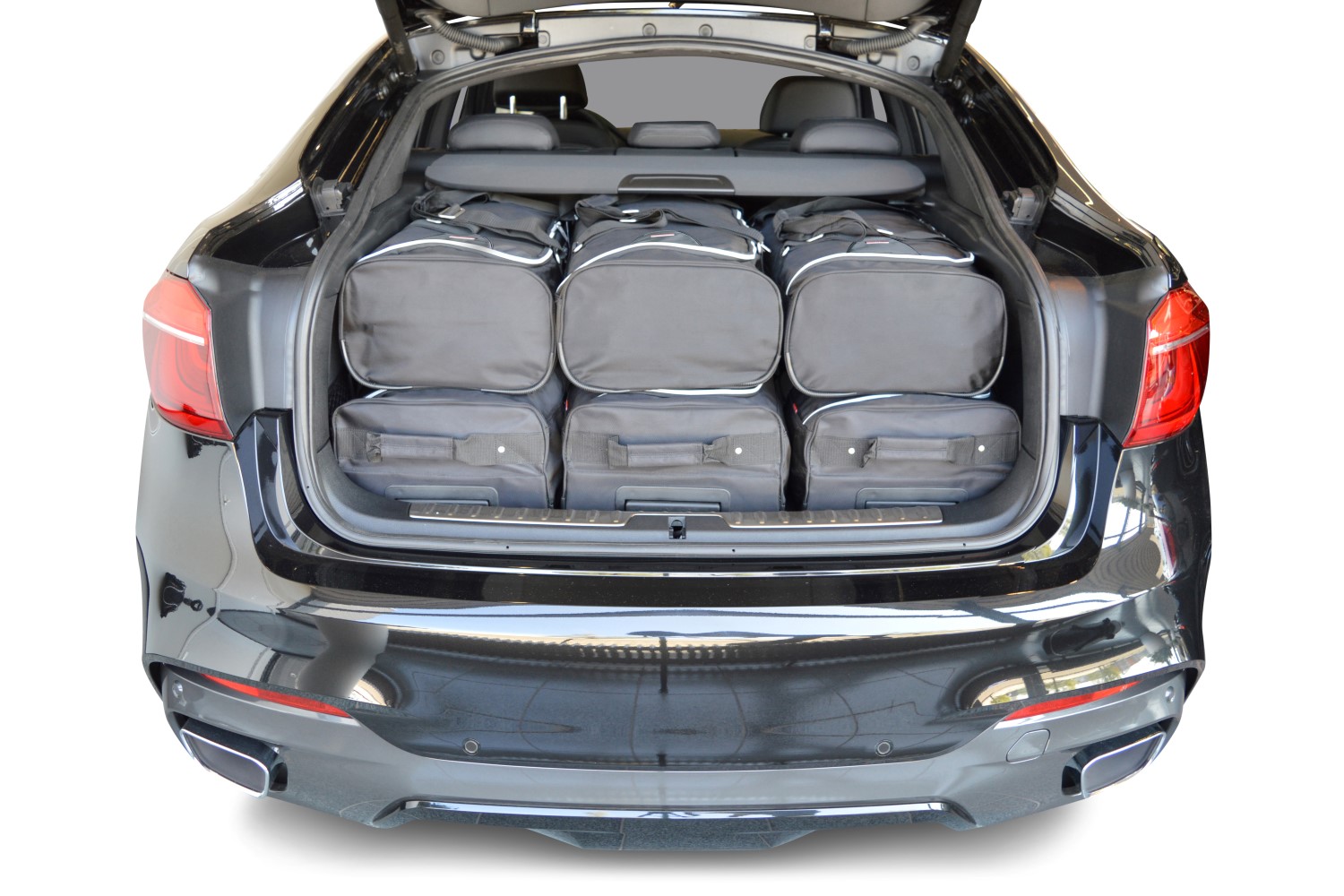 Travel bags fits Volkswagen Tiguan (5N) (adjustable boot floor in highest  position) tailor made (6 bags), Time and space saving for € 379, Perfect  fit Car Bags