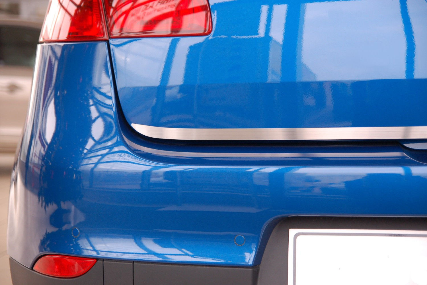 Tailgate trim suitable for Volvo V50 2004-2012 wagon stainless steel brushed