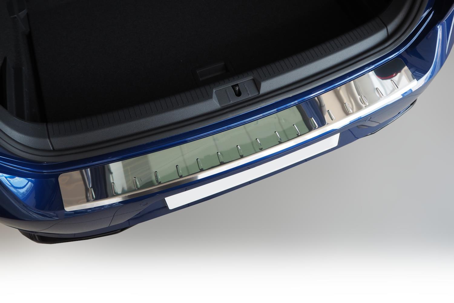 Bumperbeschermer geschikt voor Chevrolet - Daewoo Aveo (T300) 2011-2016 4-deurs sedan RVS hoogglans