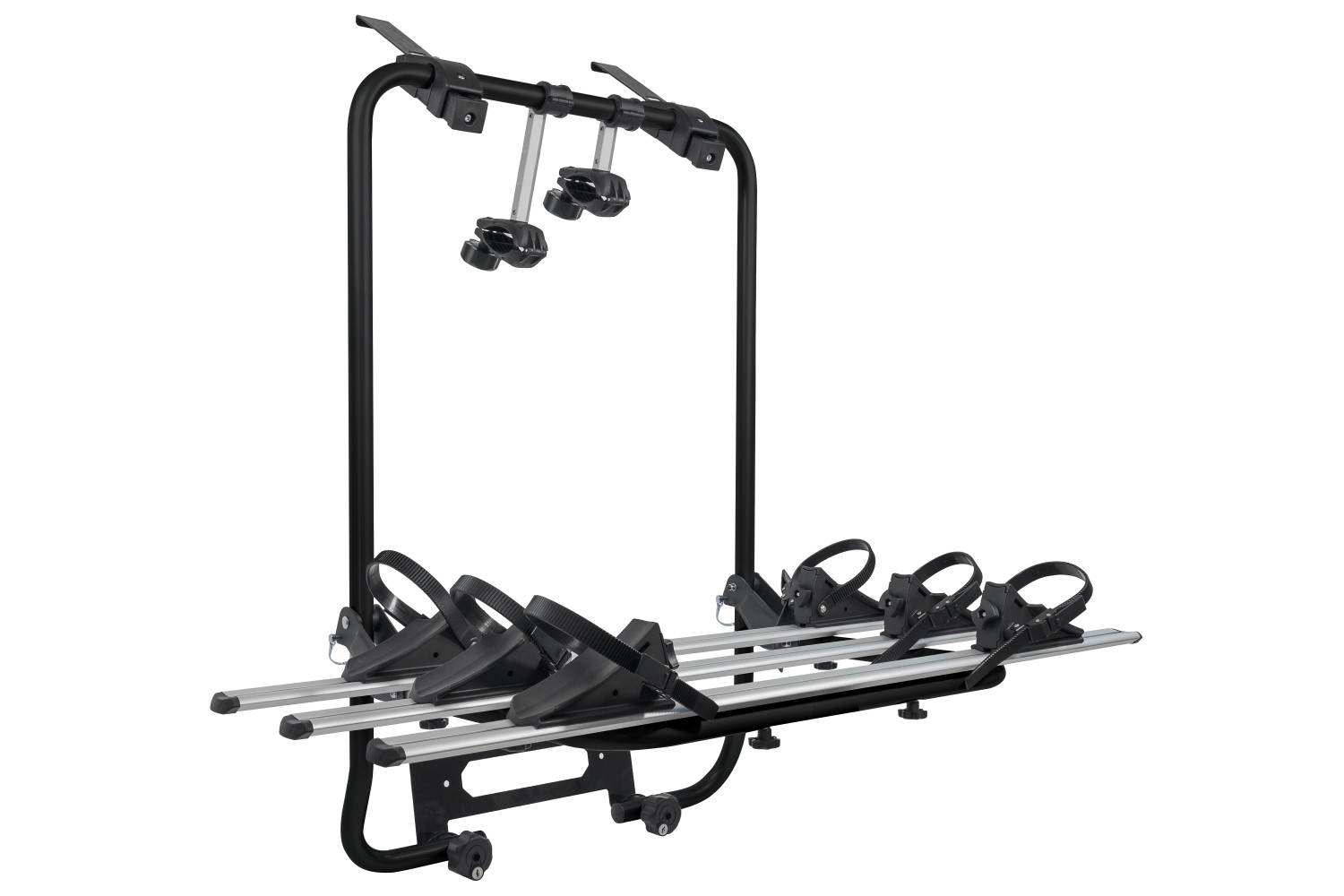 Bike carrier for tailgate suitable for Volkswagen California T6 - T6.1 2015-present Menabo Shadow