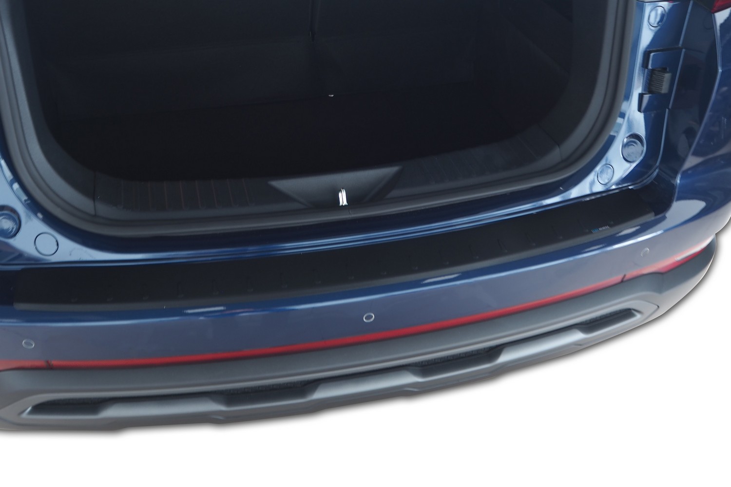 Rear bumper protector suitable for BAIC Beijing x3 2023-present 5-door hatchback aluminium matt black
