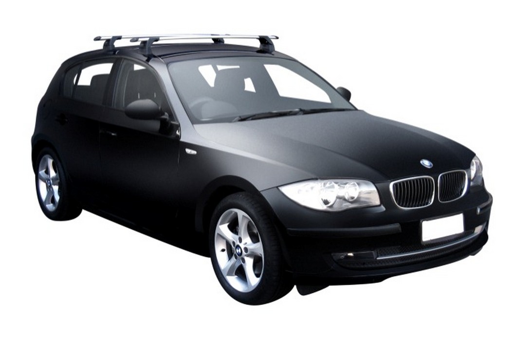 Roof bars BMW 1 Series E87 Yakima black CarParts Expert