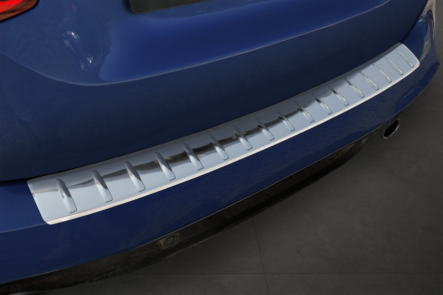 Bumperbeschermer geschikt voor BMW 2 Serie Active Tourer (F45) 2014-2021 RVS geborsteld