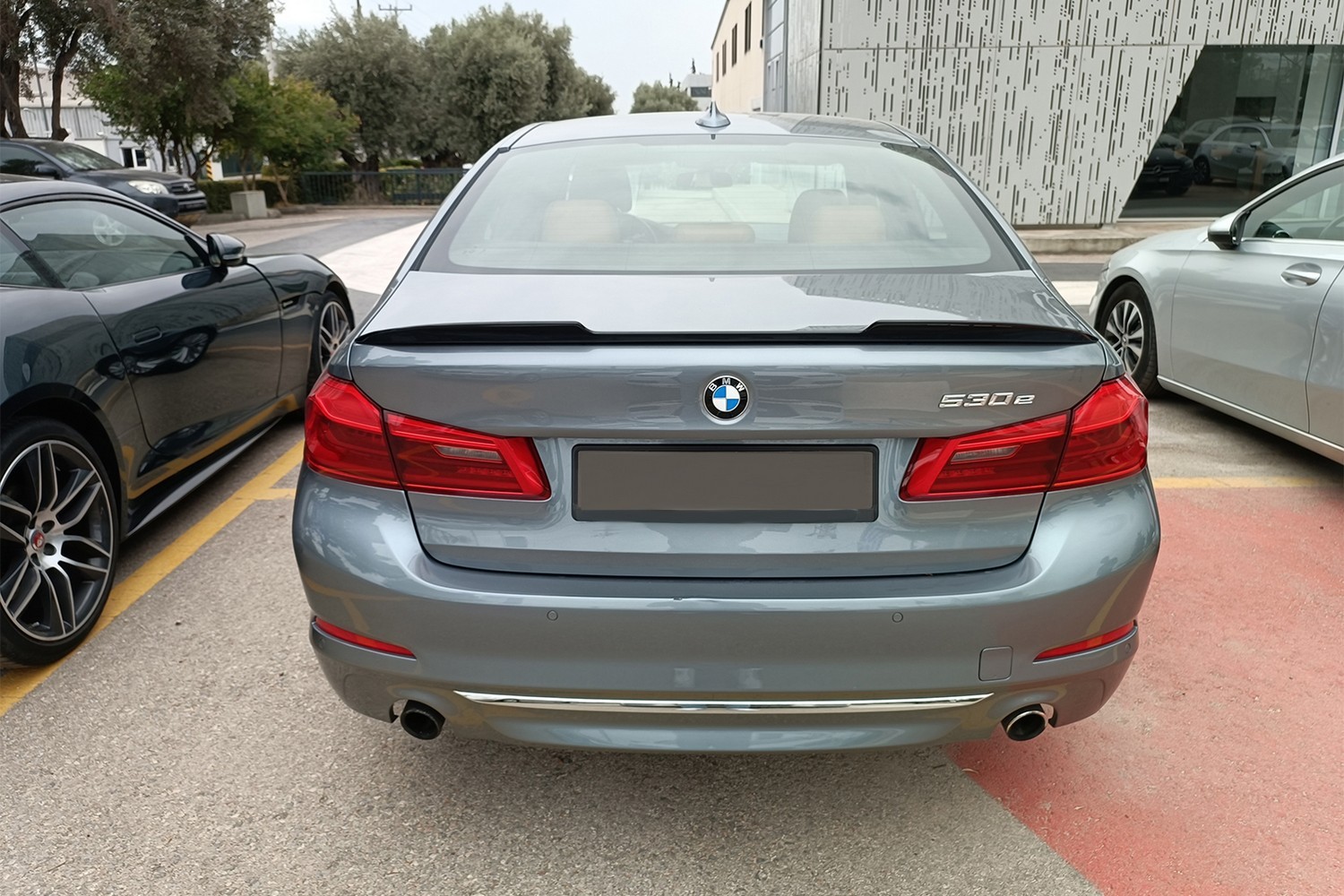 Heckspoilerlippe passend für BMW 5er (G30) 2017-2023 4-Türer Limousine