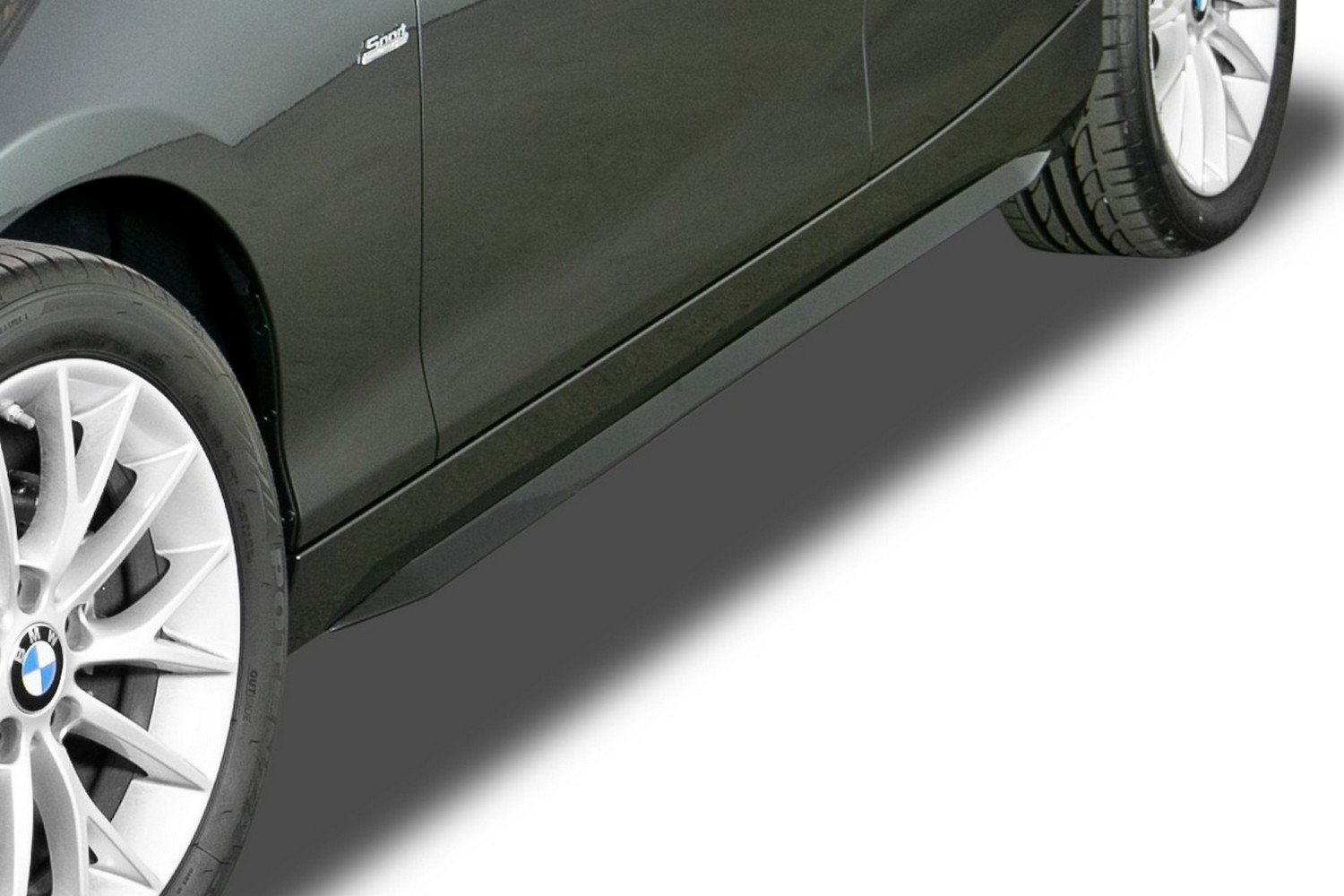 Sideskirts BMW 1 Serie (F21 - F20) 2011-2019 3 &#38; 5-deurs hatchback &#34;Slim&#34; ABS