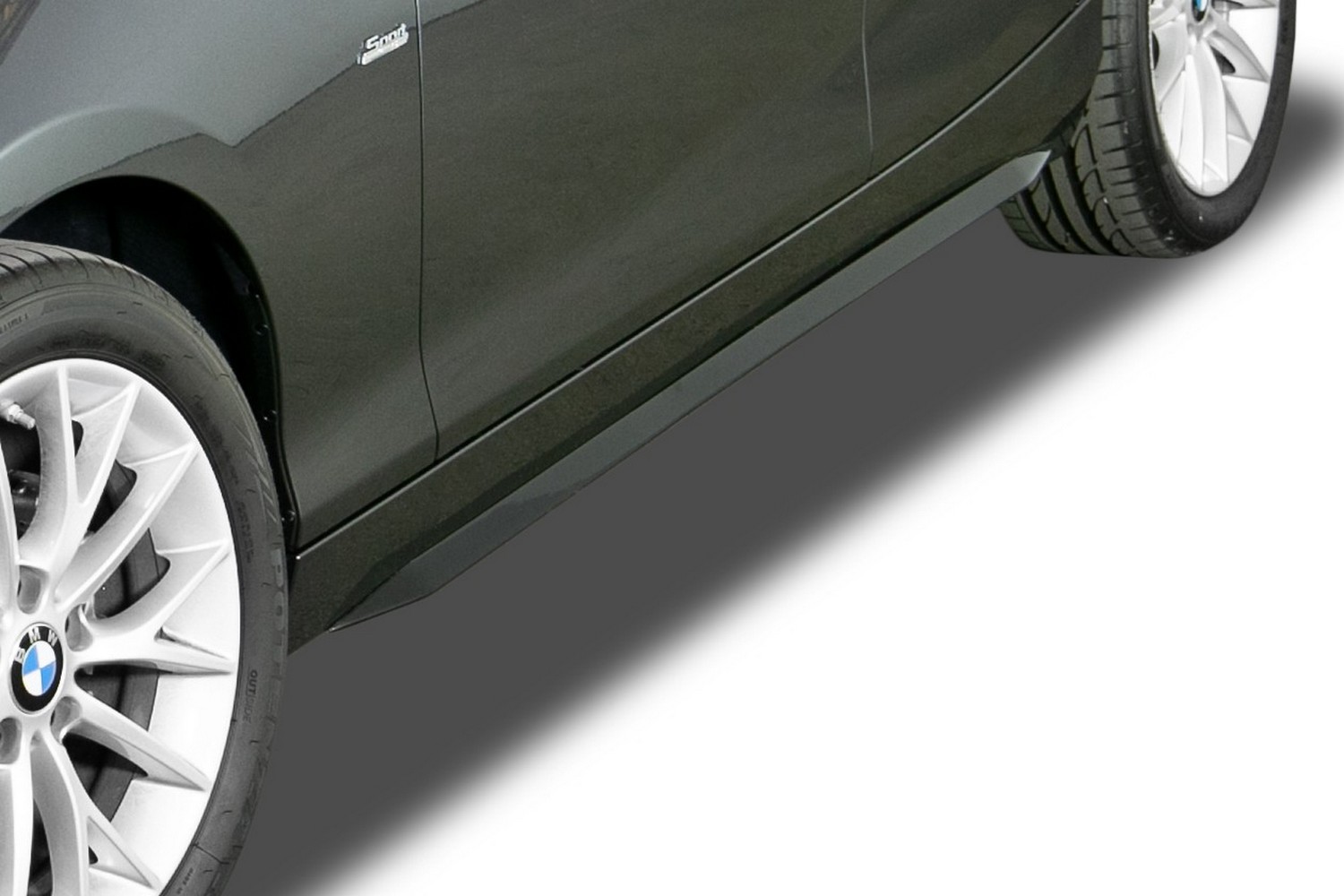 Sideskirts geschikt voor BMW 1 Serie (F21 - F20) 2011-2019 3 &#38; 5-deurs hatchback &#34;Slim&#34; ABS