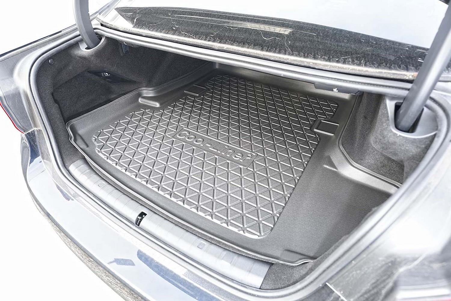 Fußmatten Kofferraumwanne Set für BMW 5er G30 2017-2023 Auto Schwarz G