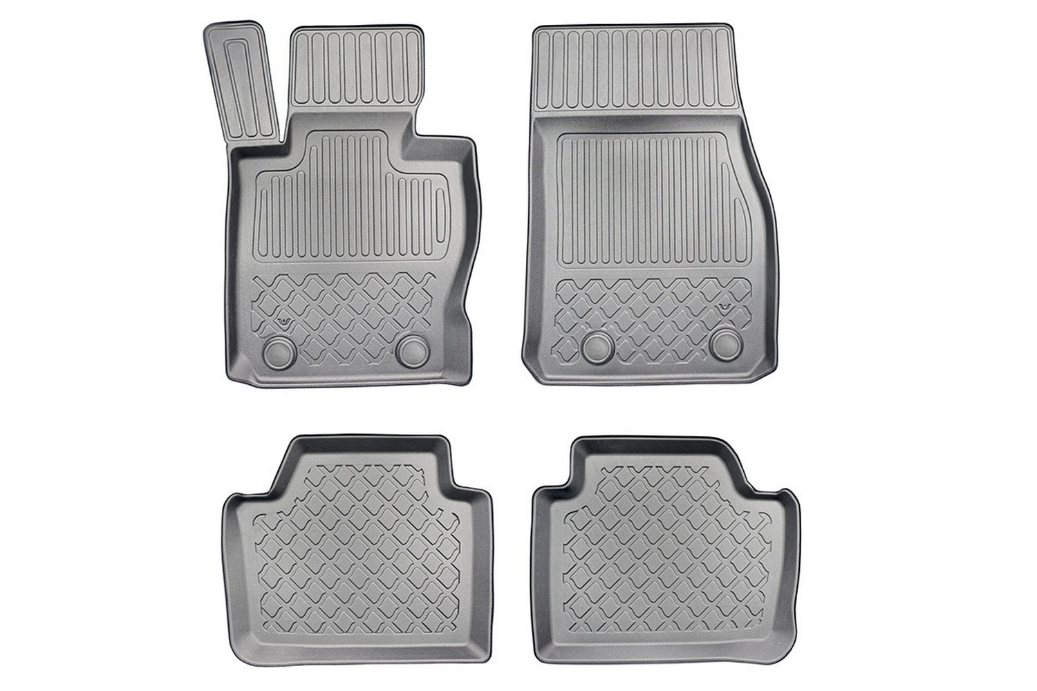 Tapis convient à BMW Série 3 (F30) 2012-2019 4 portes tricorps Guardliner PE/TPE caoutchouc