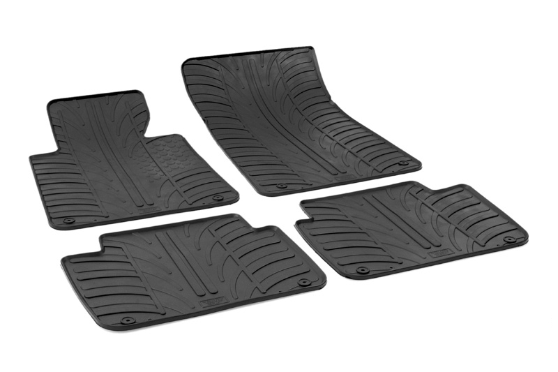 Car mats suitable for BMW 3 Series (E46) 1998-2005 4-door saloon Rubbasol rubber