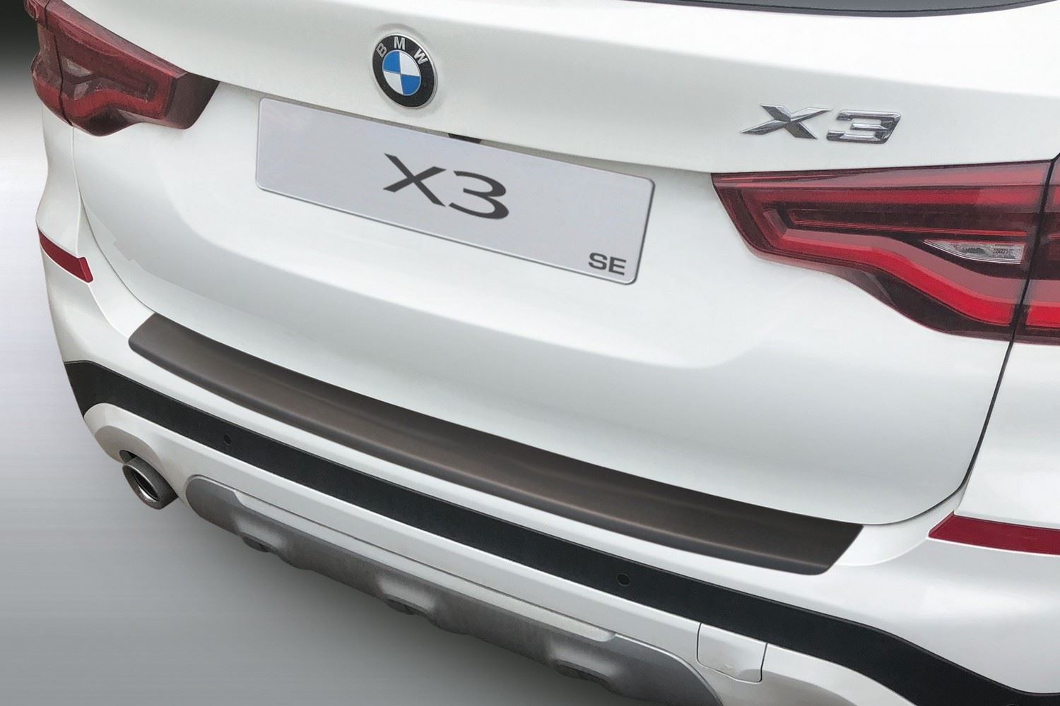 Bumperbeschermer geschikt voor BMW X3 (G01) 2017-2024 ABS - matzwart
