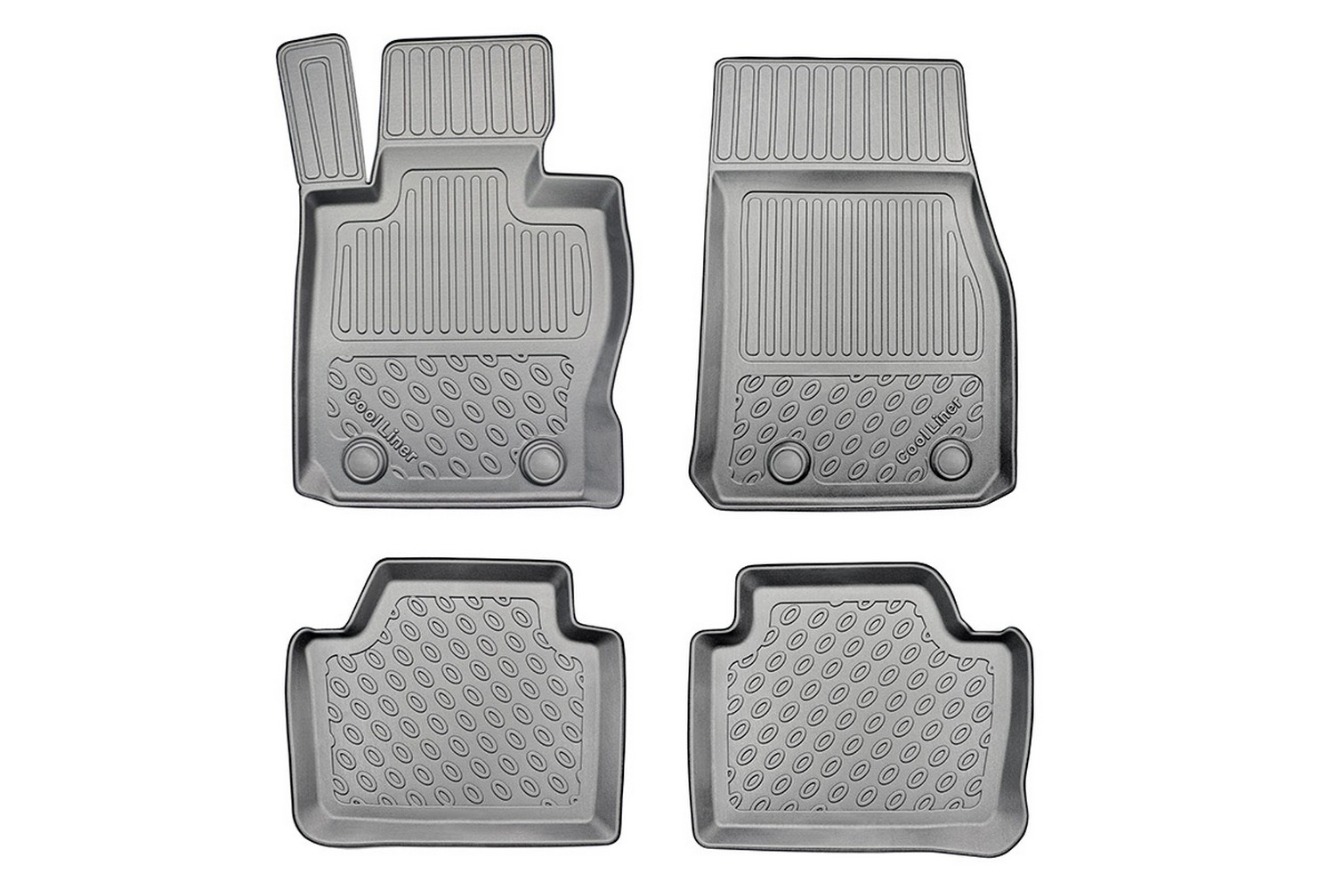 Car mats suitable for BMW 4 Series Gran Coupé (F36) 2014-2020 5-door hatchback Cool Liner PE/TPE rubber