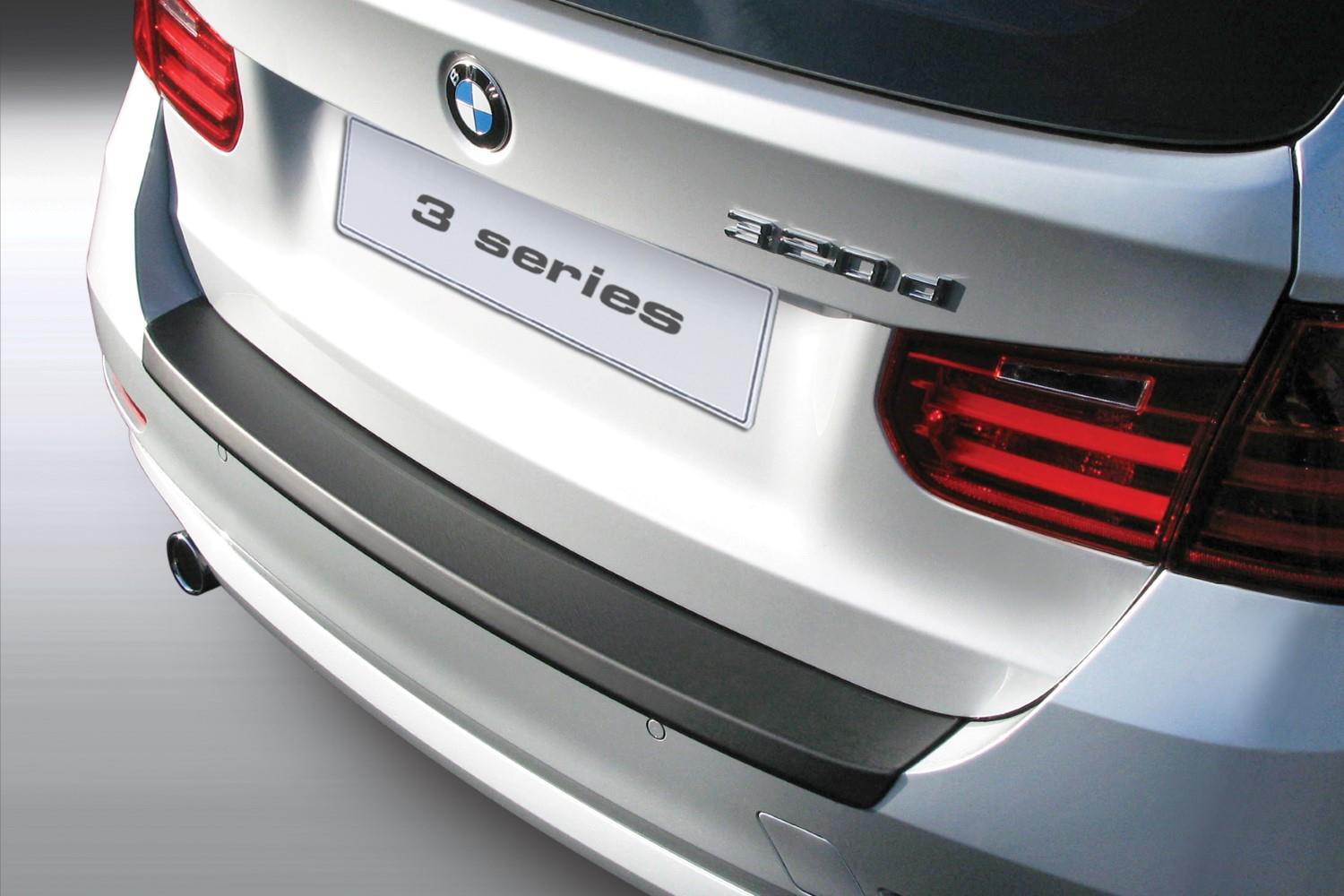 Ladekantenschutz passend für BMW 3er Touring (F31) 2012-2019 Kombi ABS - Mattschwarz