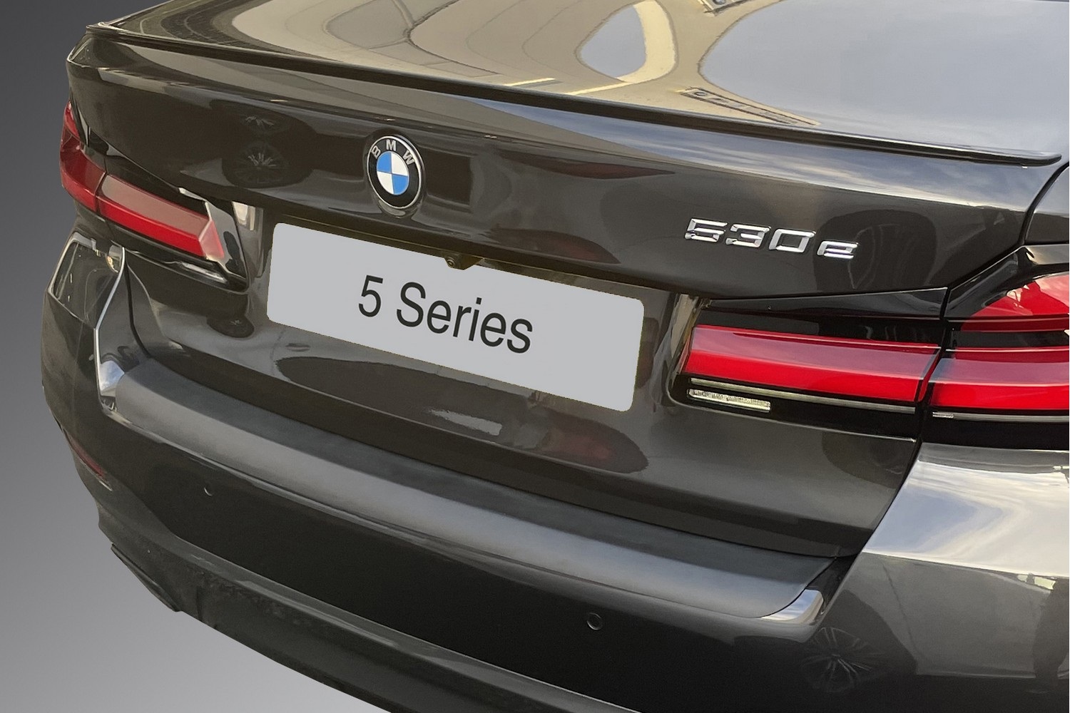 Bumperbeschermer geschikt voor BMW 5 Serie (G30) 2020-heden 4-deurs sedan ABS - carbon look
