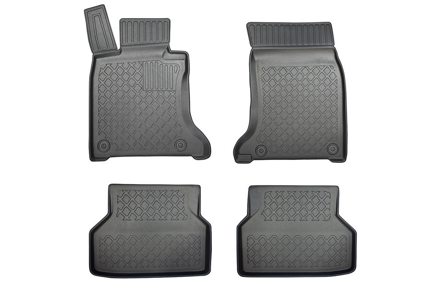 Automatten geschikt voor BMW 5 Serie (E60) 2003-2010 4-deurs sedan Guardliner PE/TPE rubber
