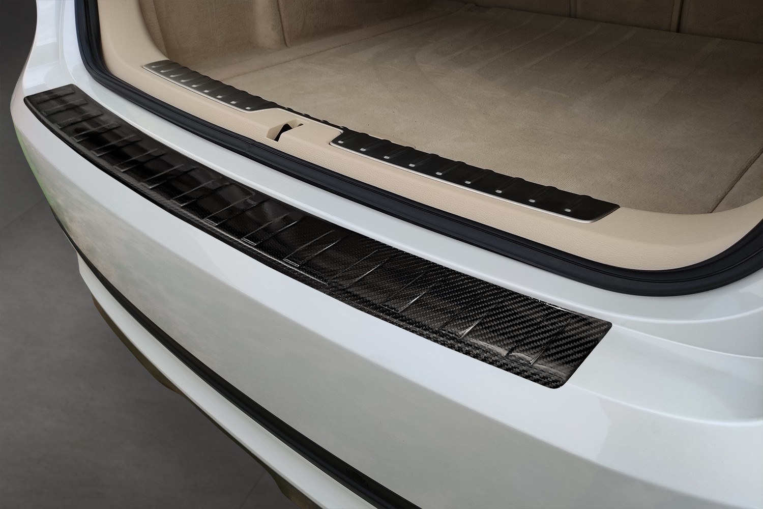 Bumperbeschermer BMW X6 (F16) 2014-2019 carbon