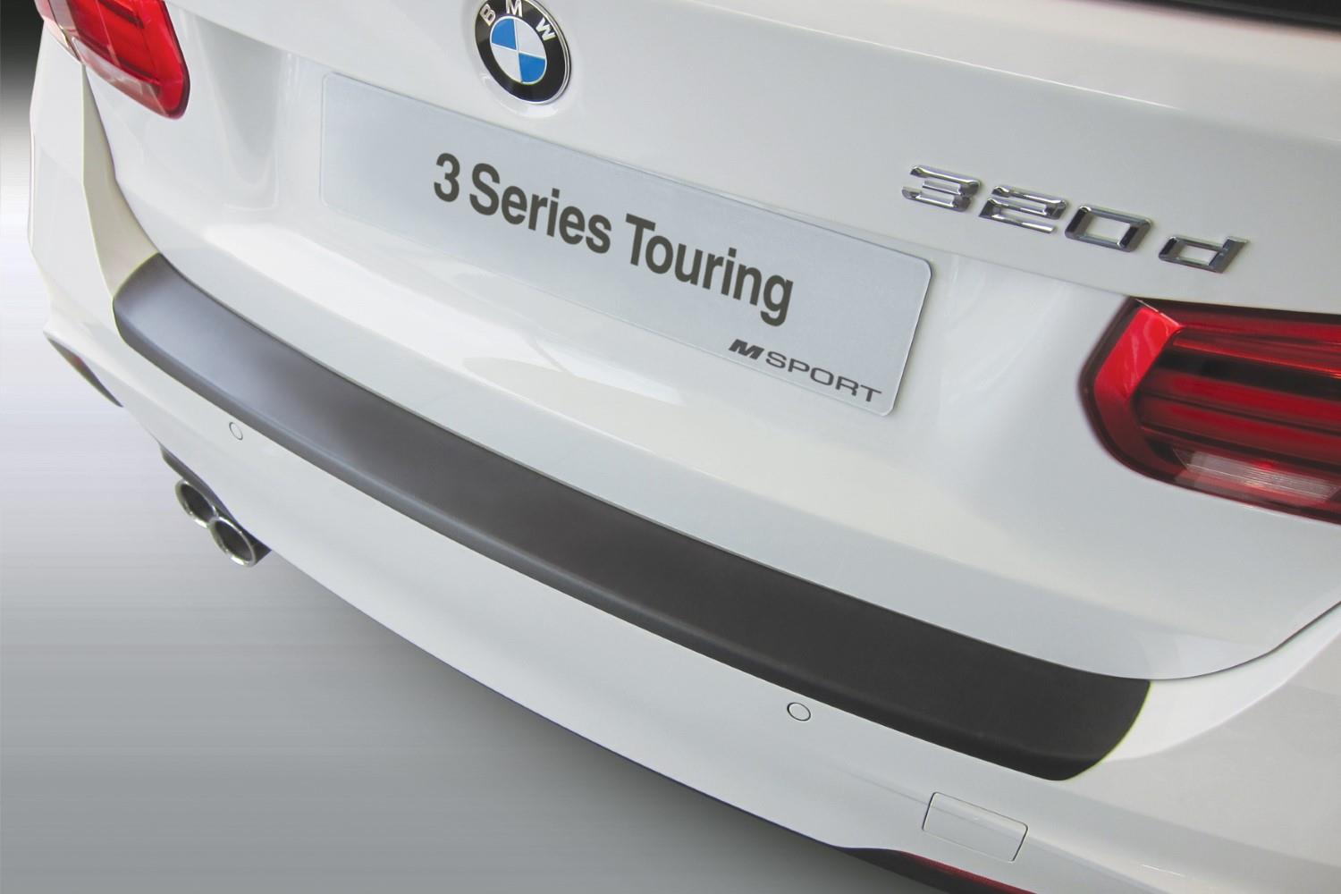 Bumperbeschermer BMW 3 Serie Touring (F31) 2012-2019 wagon ABS - matzwart