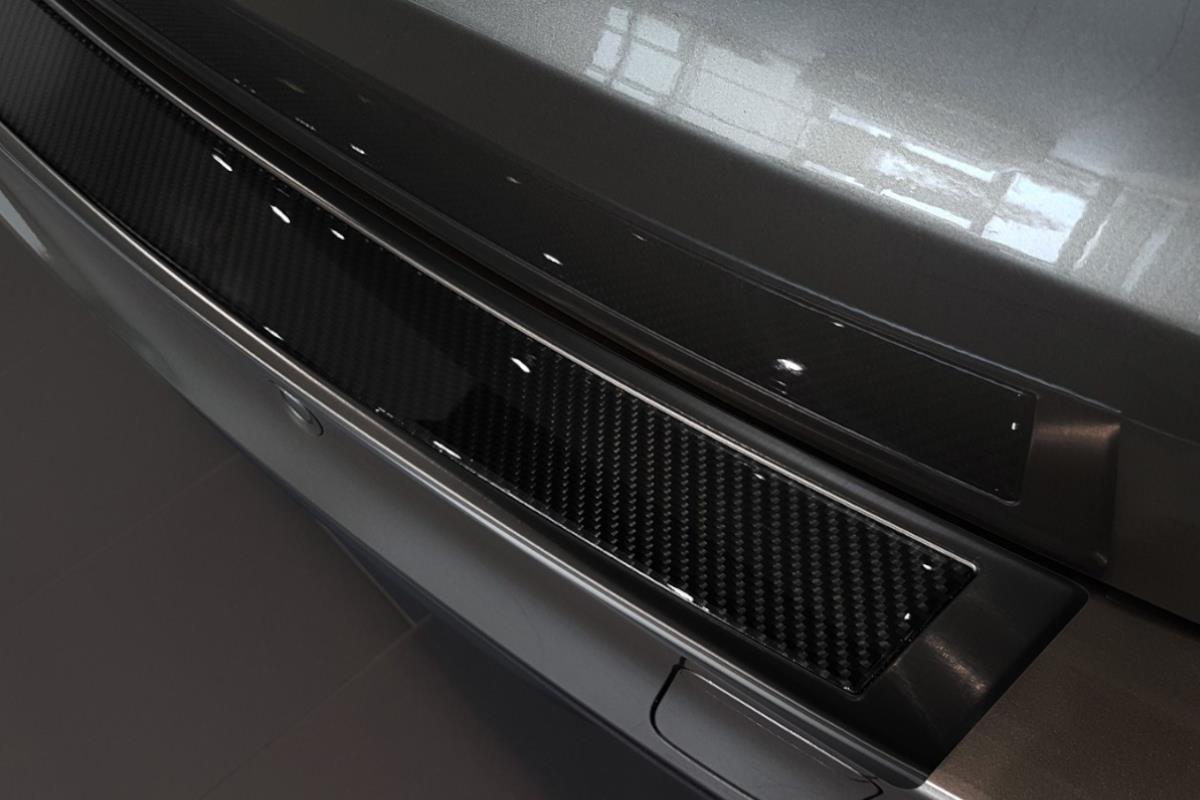 CPE anthrazit BMW X5 | Edelstahl Carbon Ladekantenschutz - (G05)