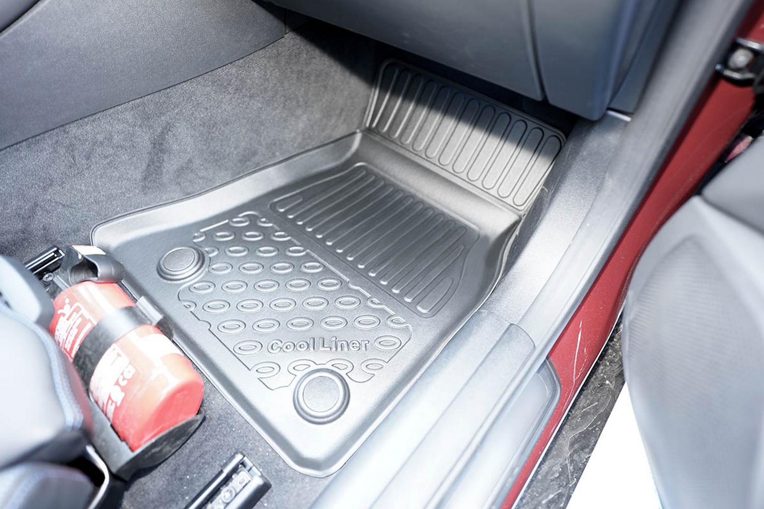 Car mats suitable for BMW i4 (G26) 2021-present 5-door hatchback Cool Liner PE/TPE rubber (BMW1I4FM-C) (3)