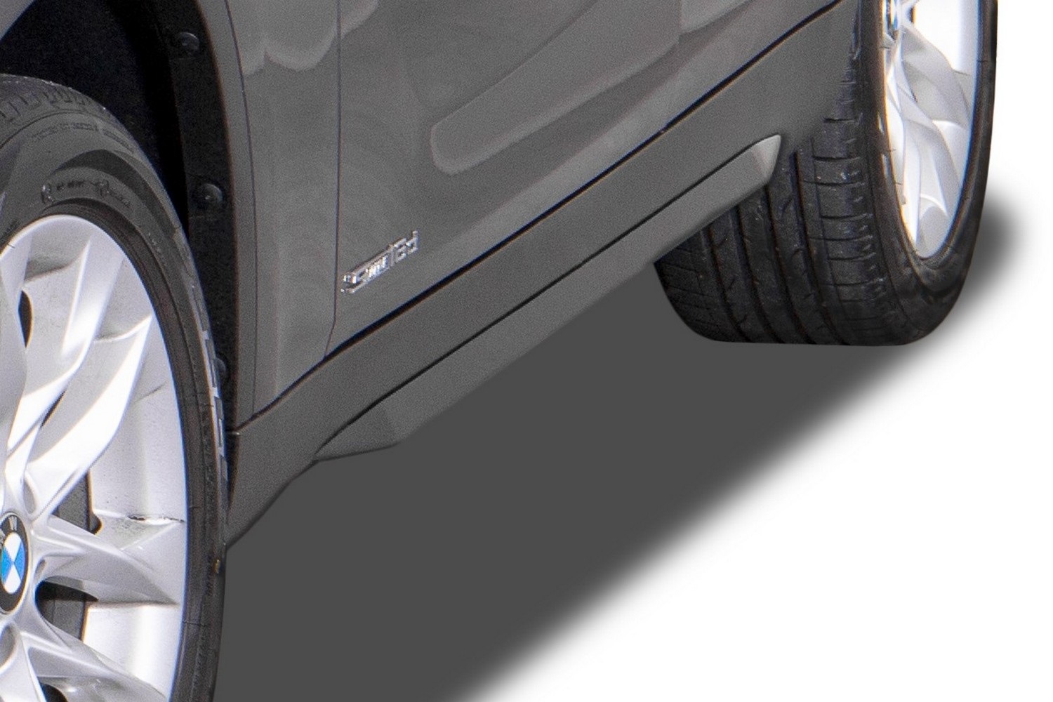 Jupes latérales BMW X1 (E84) 2009-2015 &#34;Slim&#34; ABS