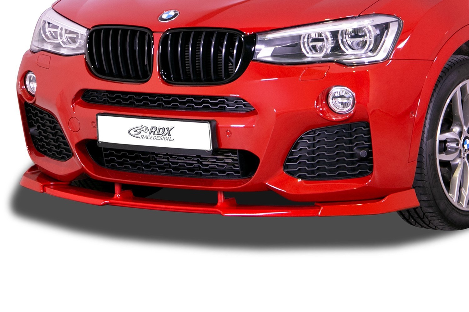 Front spoiler BMW X3 (F25) 2014-2017 Vario-X PU