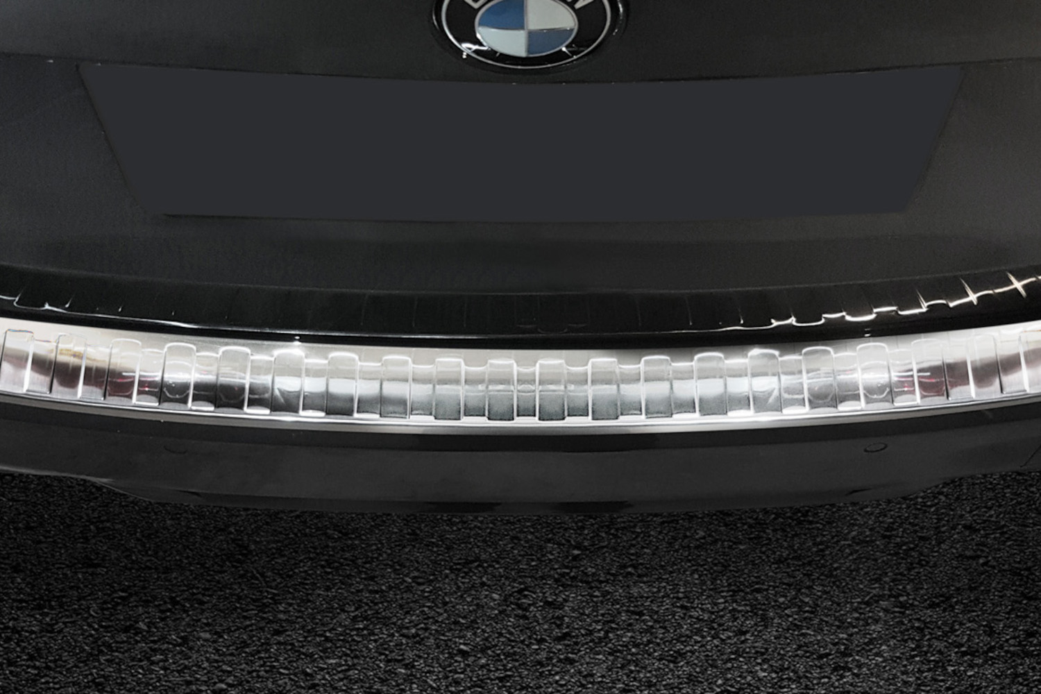 Ladekantenschutz passend für BMW 3er Touring (G21) 2019-2022 Kombi Edelstahl gebürstet