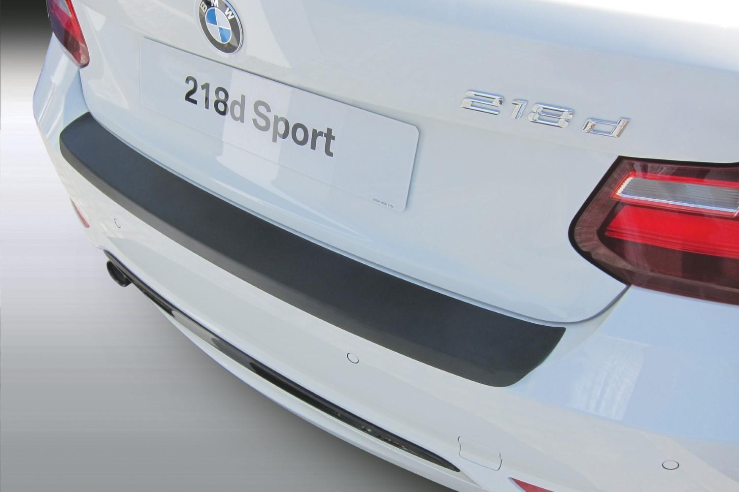 Rear bumper protector BMW 2 Series (F22) 2014-present ABS - matt black