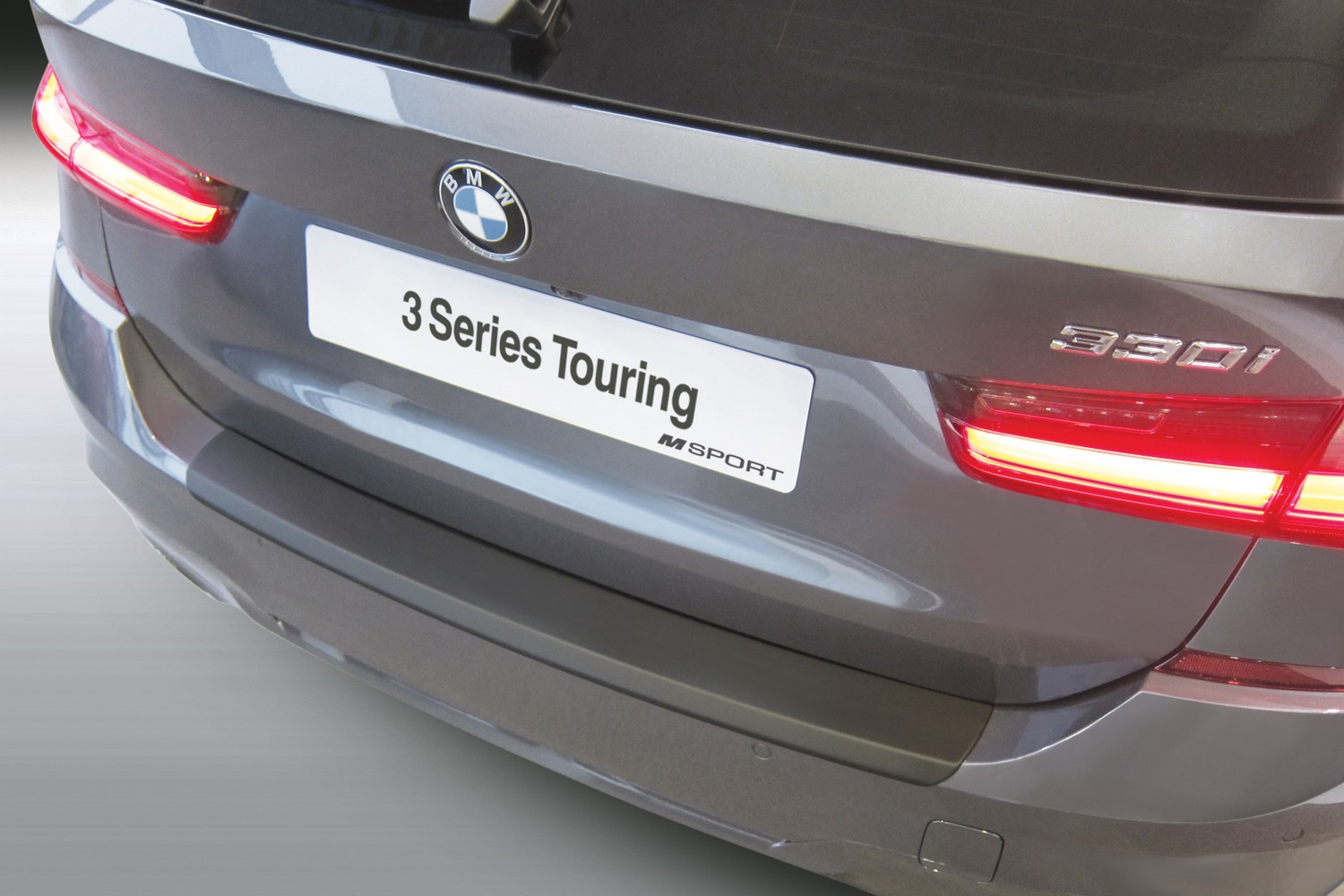 Ladekantenschutz passend für BMW 3er Touring (G21) 2019-2022 Kombi ABS - Mattschwarz