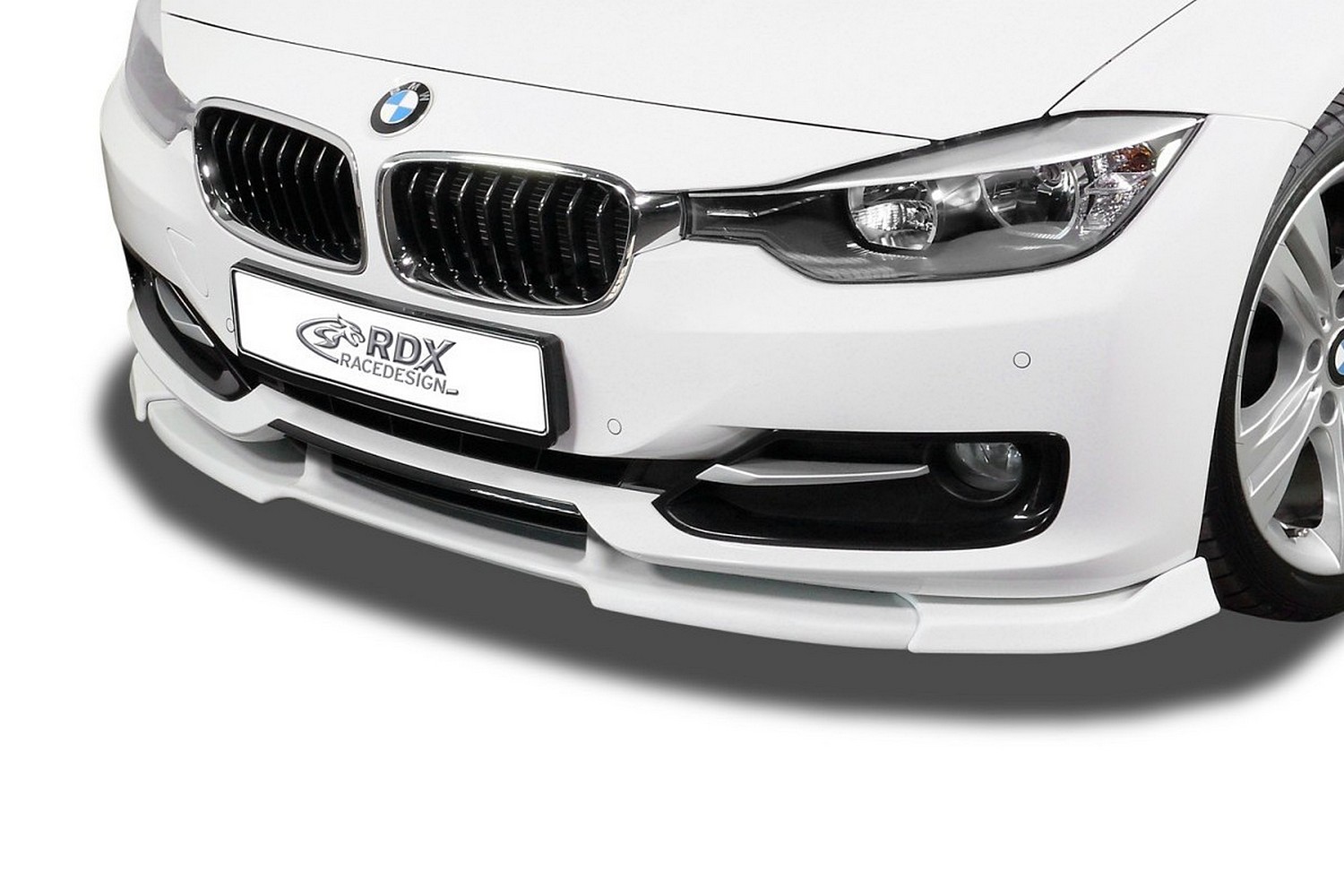 Front spoiler suitable for BMW 3 series (F30) 2012-2015 4-door saloon Vario-X PU