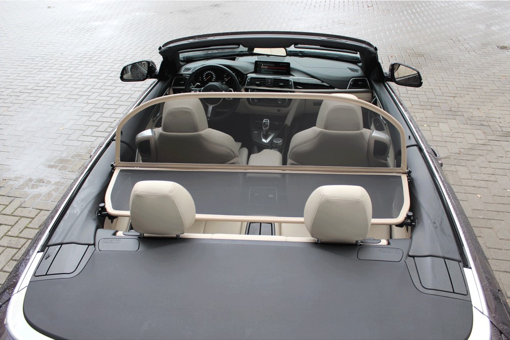 Wind deflector BMW 4 Series Cabriolet (F33) 2014-present Beige (6)