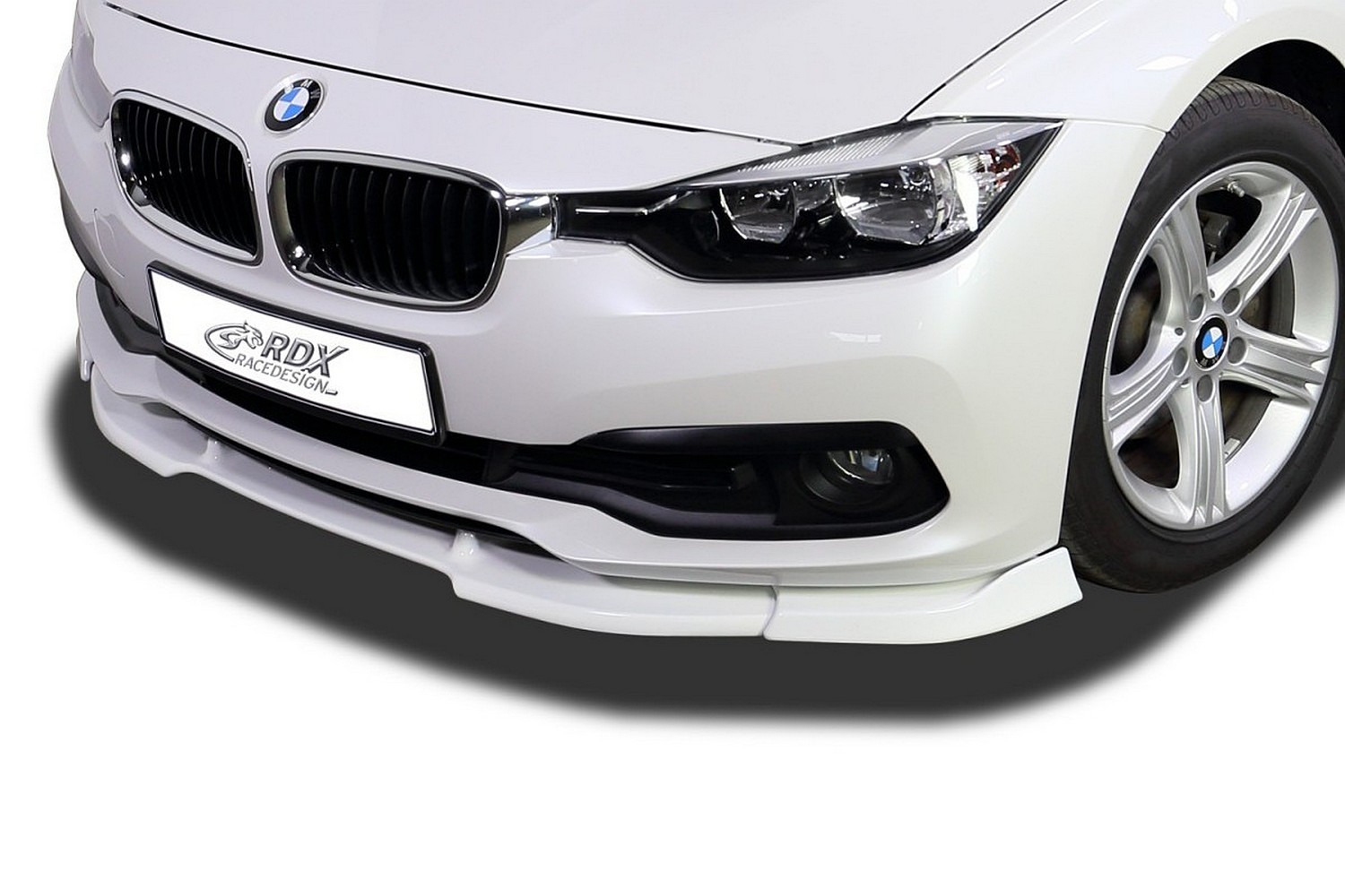 Front spoiler suitable for BMW 3 series (F30) 2015-2019 4-door saloon Vario-X PU