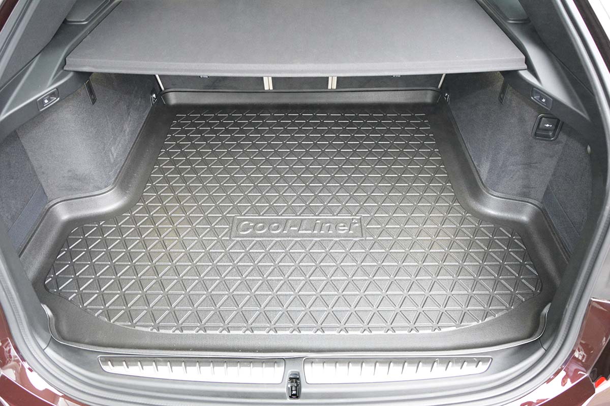 Boot mat BMW 6 series GT (G32) 2017-present 5-door hatchback Cool Liner anti slip PE/TPE rubber