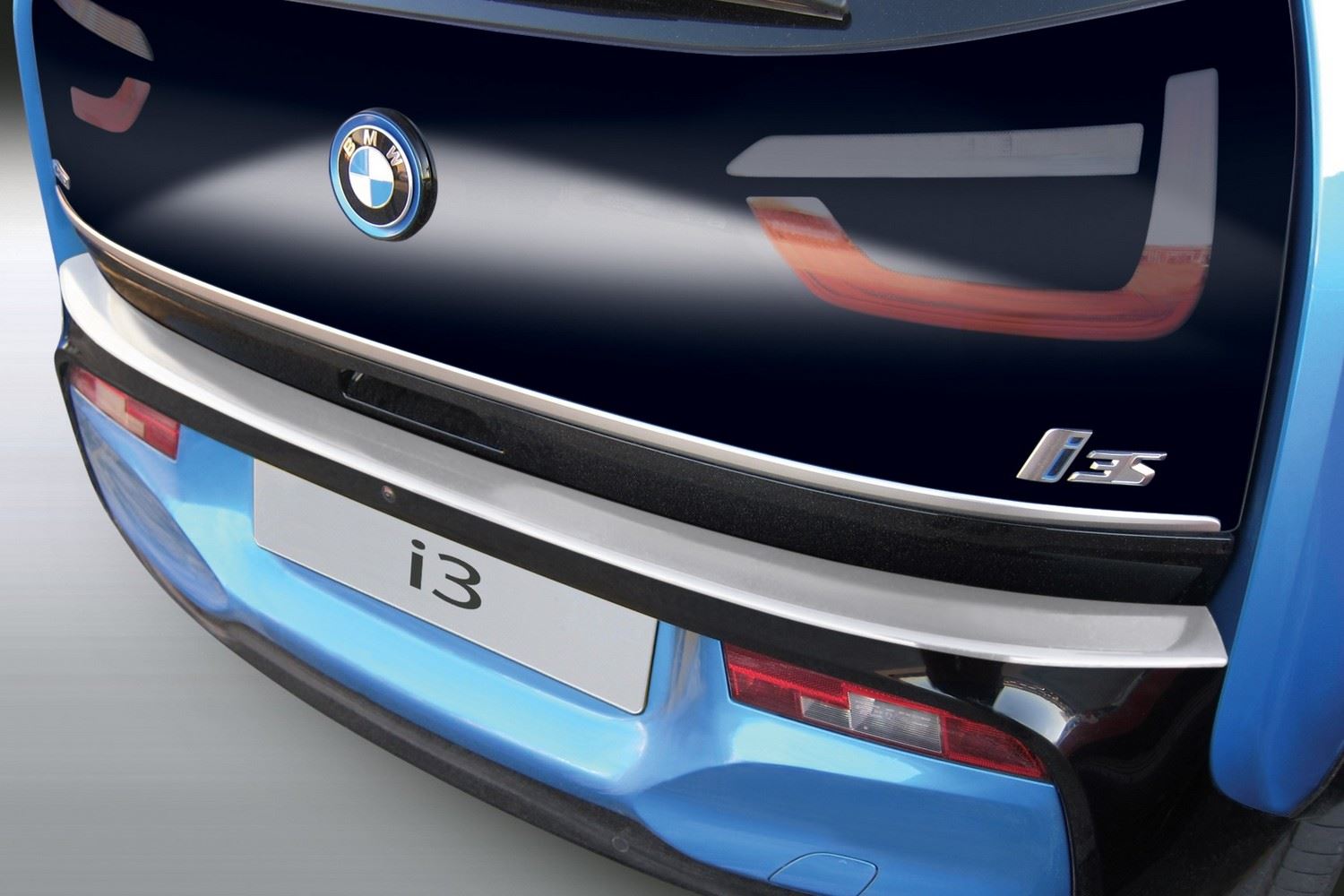Ladekantenschutz passend für BMW i3 (I01) 2017-2022 5-Türer Schrägheck ABS - Mattschwarz